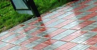 Профессиональная укладка цементной тротуарной плитки в Железнодорожном в октябре